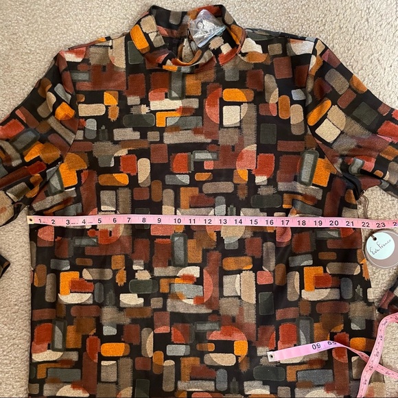 NWT Eva Franco Nola Top in Rock Creek - Picture 12 of 13